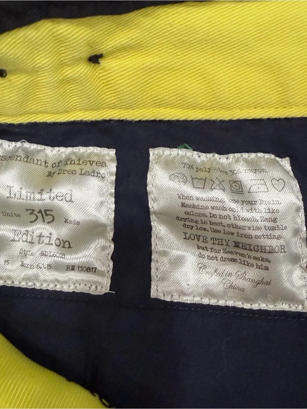 Descendant Of Thieves Men’s Gray Run & Gun Limited Edition 1 Of 315 Pant 31x32